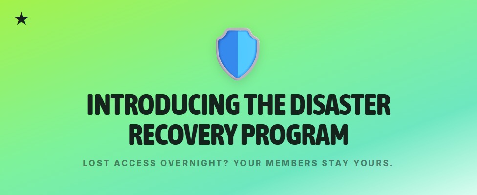 Introducing the Disaster Recovery Program